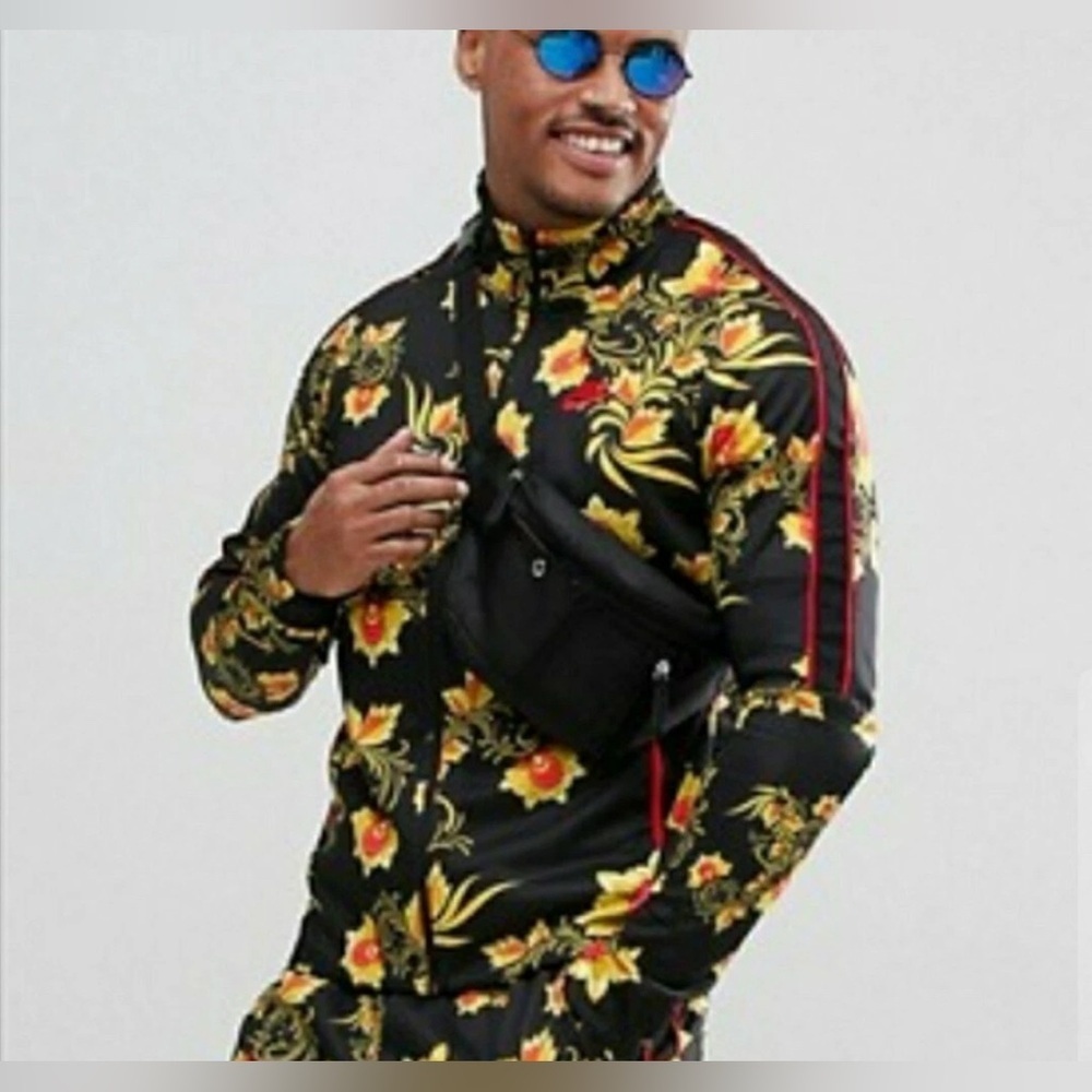 Nike N98 Floral Khokhloma Tribute Mens track jacket RARE Sz large